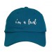I'M A LOCAL Dad Hat Cursive Embroidered Baseball Cap Many Colors Available   eb-00287563